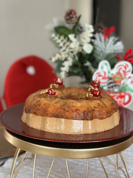 Torta Natilla Con Buñuelo Grande