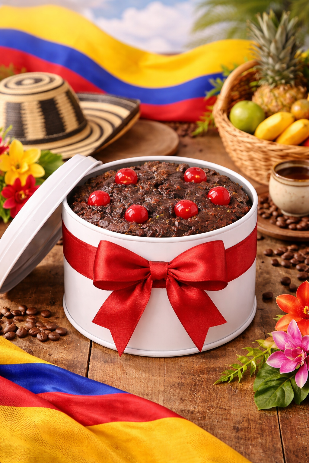 Torta Negra (Traditional Wine-Infused Cake)